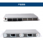 BR6505 16Gb，24端口交换机，12端口激活，含12个16Gb/s短波SFP，BR, AC, SINGLE PSU；支持级联级联，单电源（可选冗余电源），机架套件.